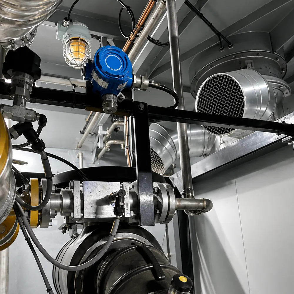 gas detection system chemical plant